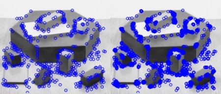 Learn about FAST (Features from Accelerated Segment Test) algorithm designed for real-time applications. We cover cv.FastFeatureDetector_create() with and without non-maximal suppression.