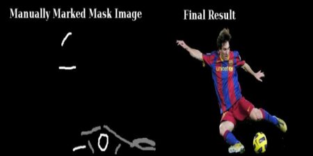 GrabCut mask mode